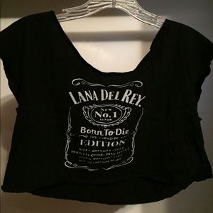 Lana Del Rey crop top